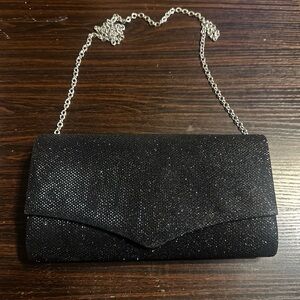 Elegant Black Clutch Bag